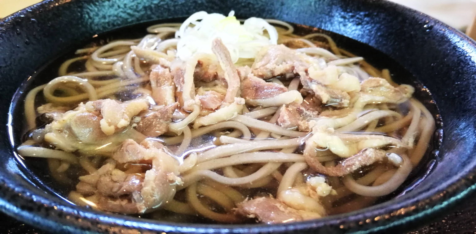 冷たい肉そば